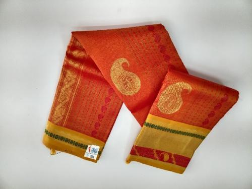 SAREES KPM SILK WITH BLOUSE